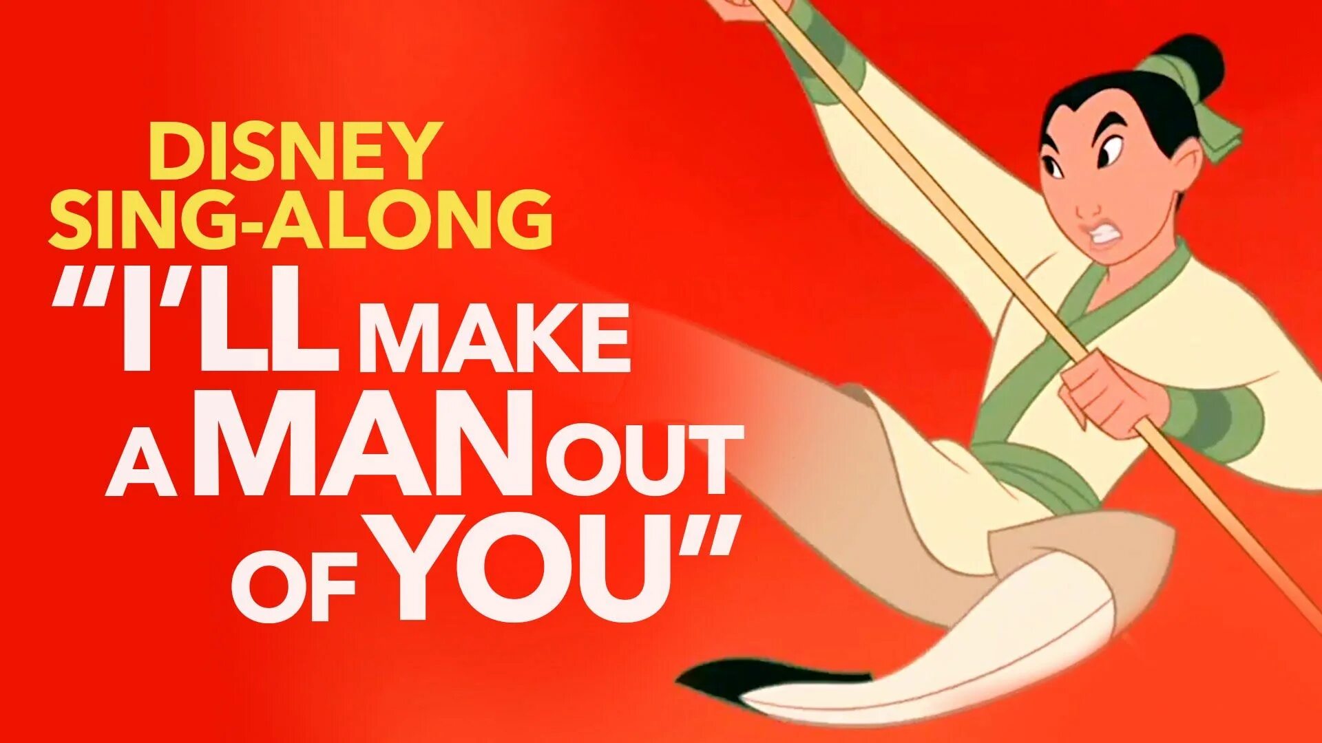 Mulan ill make a man out of you. Mulan ill make a man. Песня из Мулан. Ill make a man out of you.