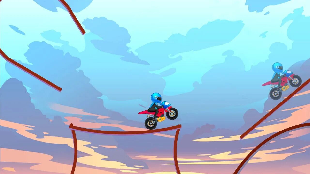 Игра где мотоцикл едет. 2d гонки на мотоциклах. Игра про мотоциклы 2d. Bike Race игра. Гонки на мотоциклах препятствия.