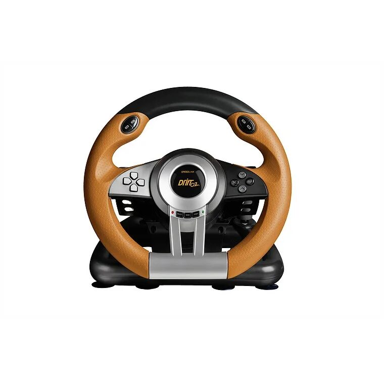 Руль Speedlink Drift o.z. Racing Wheel (SL-4495). Руль Speedlink Drift o.z.. Руль Speedlink Drift o.z. Racing Wheel для PC (SL-6695-BKOR-01). Speedlink Drift o.z. (SL-6695-BKOR).