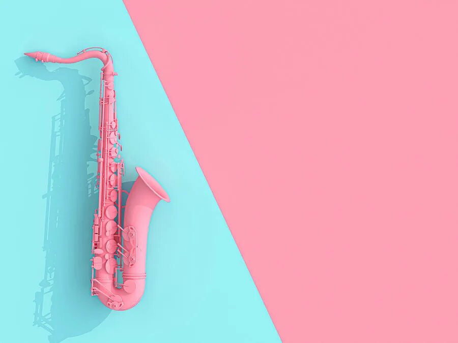 Саксофон розовый. Розовый саксофон. Саксофон 3д. 3d саксофон макет. Саксофон с тремя раструбами.