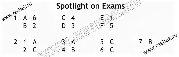 Аудио Spotlight 10 Spotlight on Exams. Решебник по английскому spotlight 10 учебник