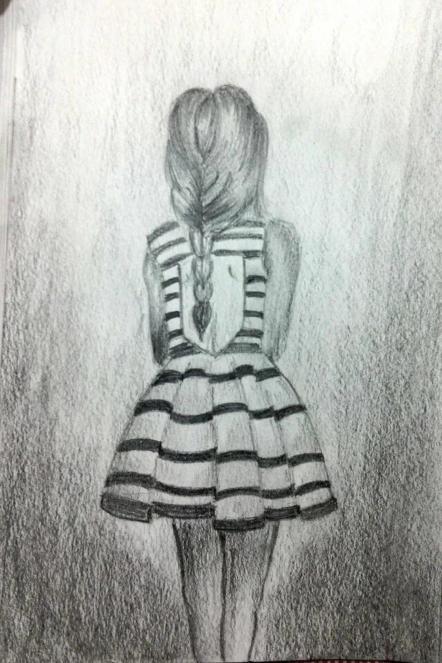 Рисовать девушку спиной. Рисунок девушки карандашом. девушка со спины карандашом. нарисовать девушку карандашом. девушка со спины для срисовки.