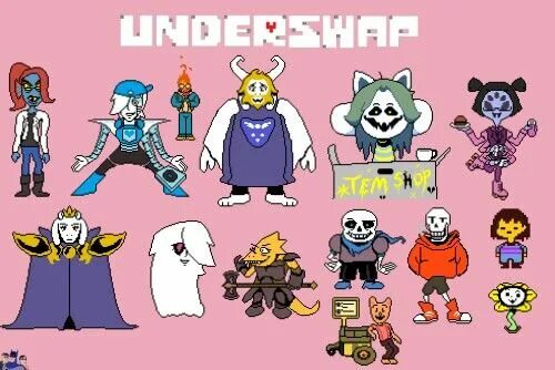 Underswap на андроид. Underswap монстрёнок. андерсвап персонажи. underswap персонажи. андер свап.