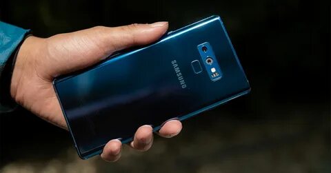 Note 9 синий
