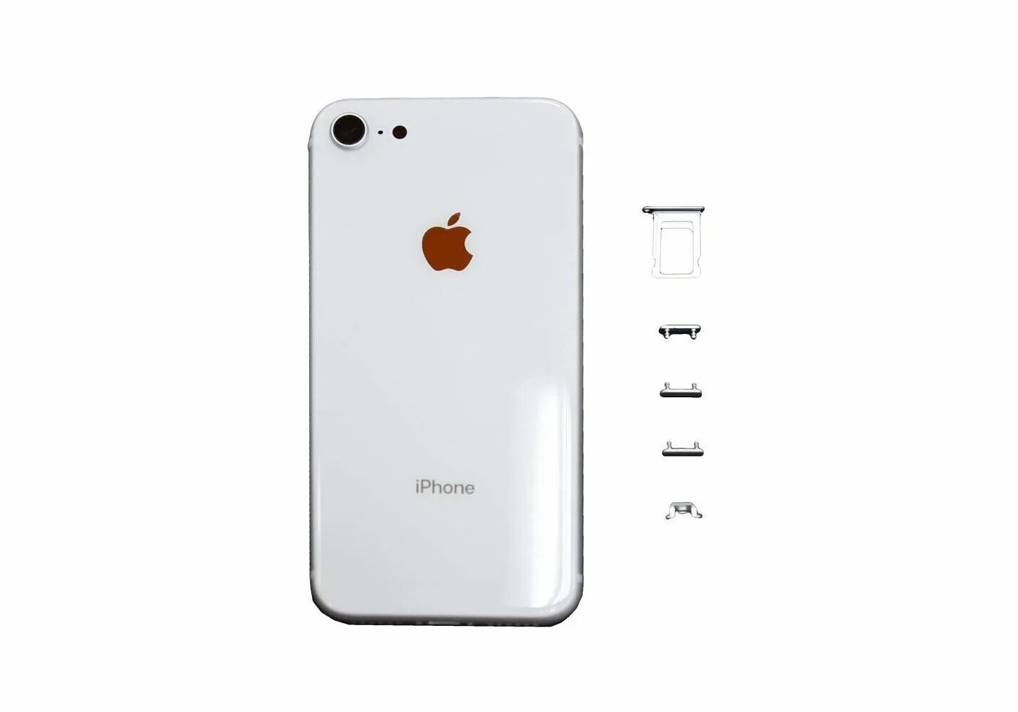 Корпус айфон 8. Iphone 8 White. Айфон 8 белый. Айфон в белом корпусе.