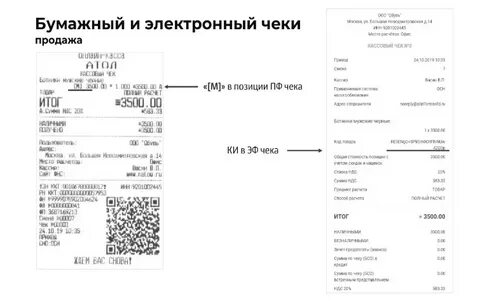 Иная форма оплаты в чеке