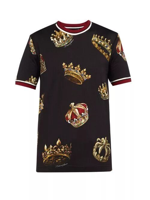 Dolce Gabbana Crown Shirt. Dolce Gabbana the Crown Tee. Dolce Gabbana поло с коронами. Компрессионка Dolce Gabbana. Дольче габбана корона цена