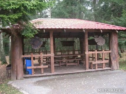 Аренда беседки с мангальной