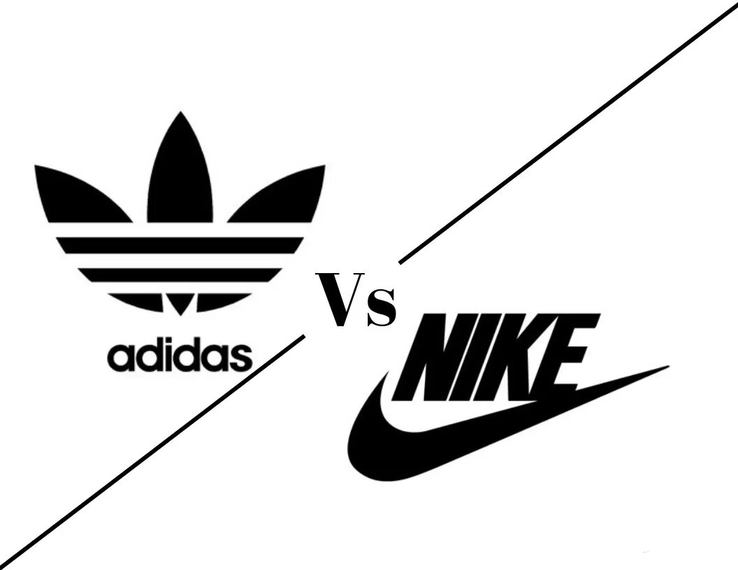 Nike vs adidas. Найк против адидас. Найк вс адидас. Логотип найк и адидас. Чем отличается адидас от адидас