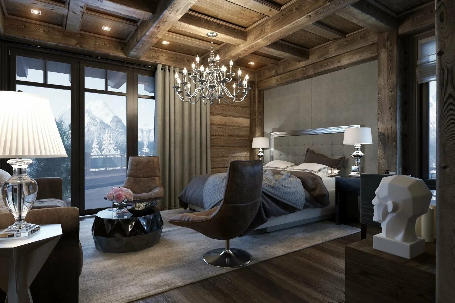 Альпийское шале волжский утес. Нео шале интерьер. Интерьер шале в современном стиле. Интерьер шале в современном стиле. Современное шале интерьер.