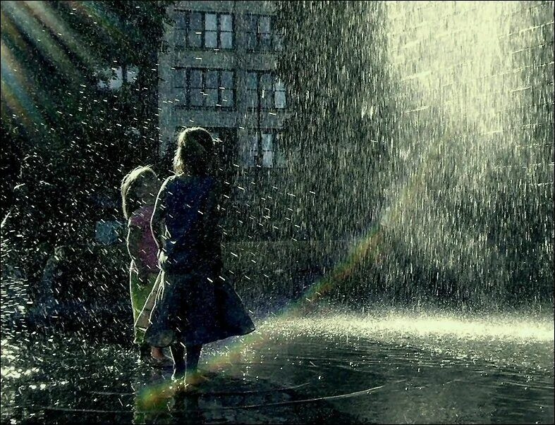 I waiting for the rain