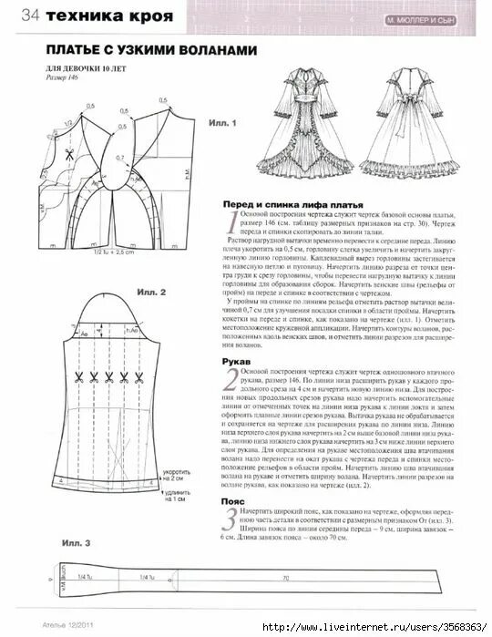 Выкройка бального платья для девушки Выкройка бального платья для девочки обсуждение на liveinternet. Patron robe fac