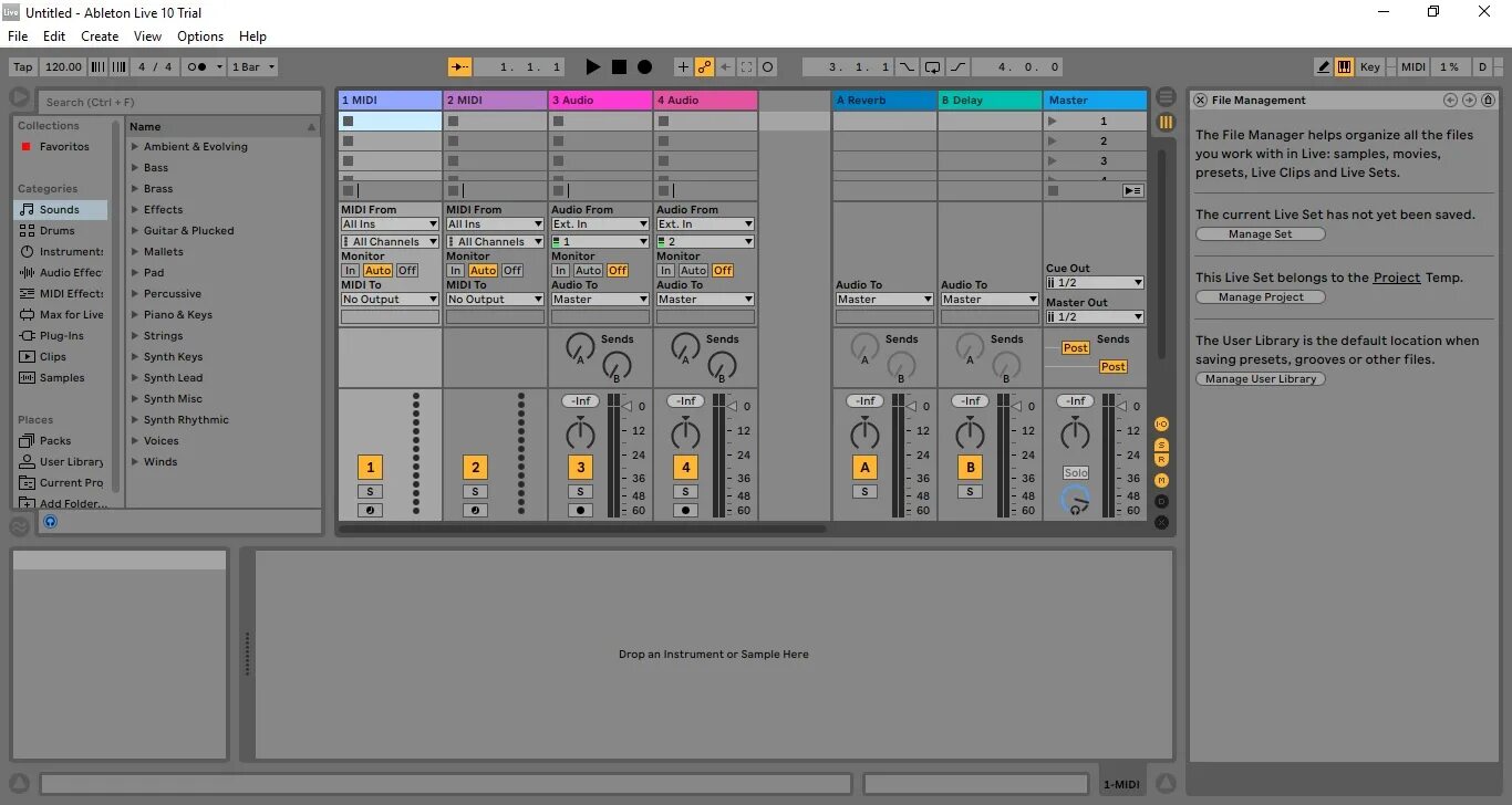 Ableton live требования. Ableton live требования