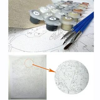 Сделать фотографию по номерам