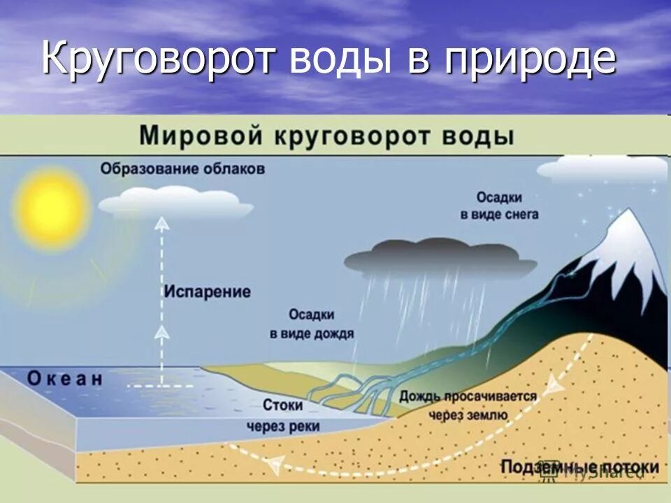 Процессы образования облаков. Круговорот воды в природе химия 8 класс. Схема круговорота воды схема. Схема круговорота воды в природе 8 класс химия. Этапы мирового круговорота воды.