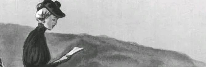 Бунин горбун. Рисунок бунина. одиночество бунин 1903.