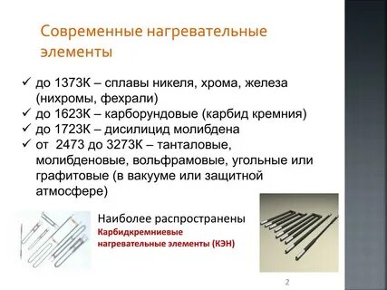Характеристика нагрева