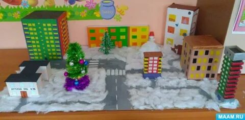 Город во второй младшей группе