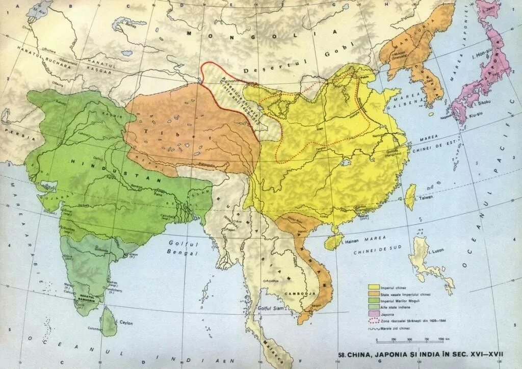 Asia 17. Карта Азии 17 века. Карта Азии в 17 веке. Страны Азии 19 век карта. Индия Китай и Япония в конце 19 века карта.