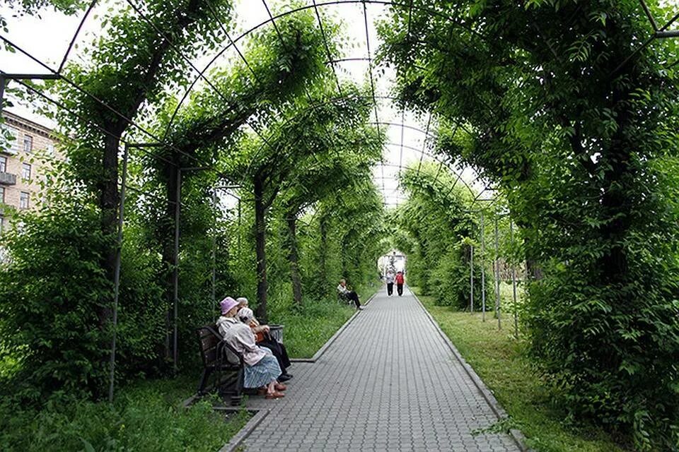 Популярное место для прогулок