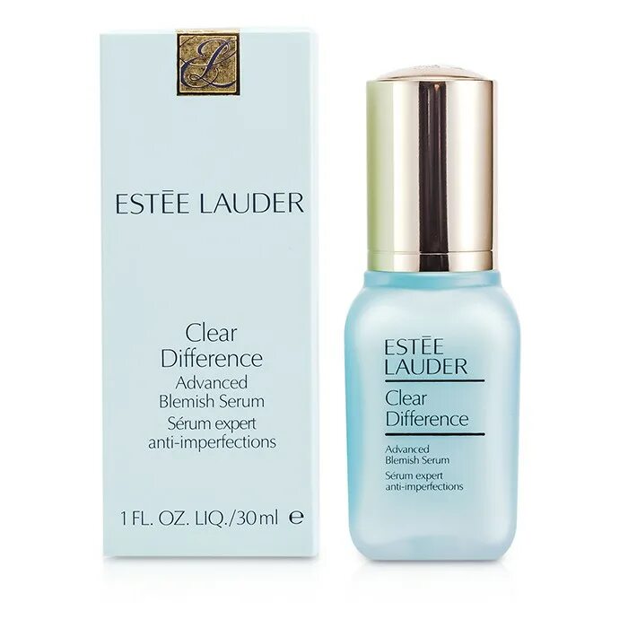 Serum clear. Estee Lauder Clear difference сыворотка. Сыворотка Estee Lauder 30 мл. Эсте лаудер сыворотка для лица. Сыворотка для лица Эсте лаудер голубая.