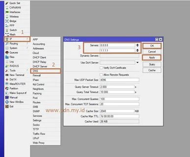 Mikrotik resolve dns