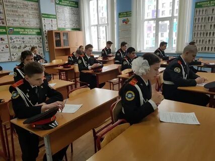 Кадетский экзамен в 8 классе