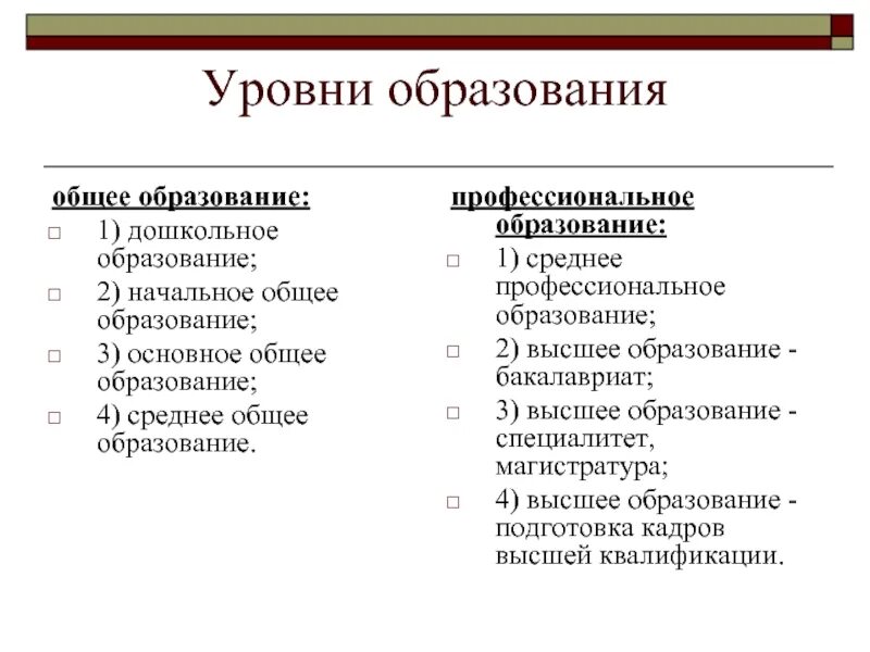 Высшее общее