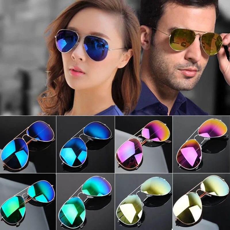 Unisex sunglasses. Очки ray-ban Авиаторы унисекс. Очки ray ban Авиаторы зеркальные. Очки капельки. Очки капельки зеркальные.