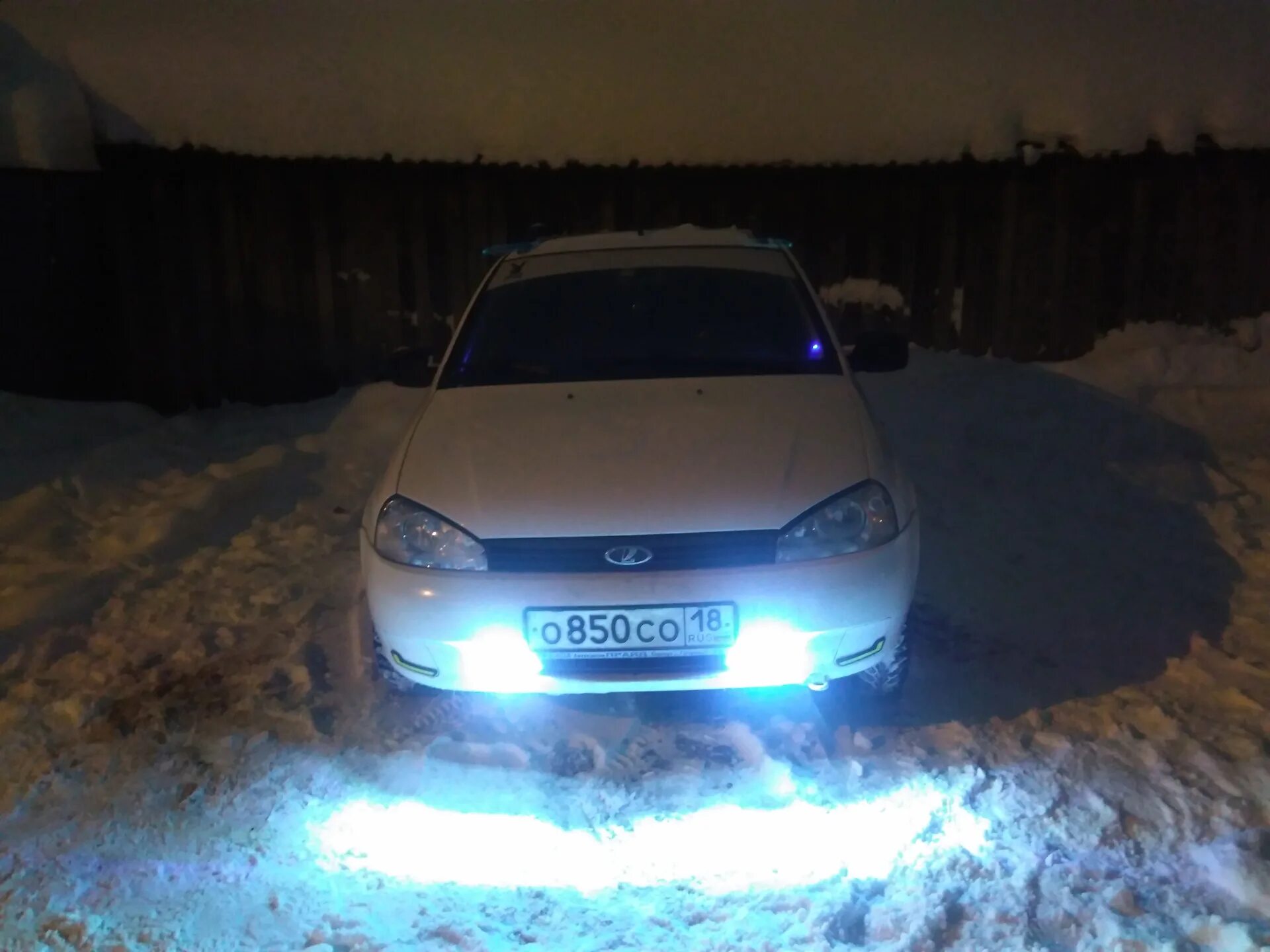 Как снять дхо калина 2 Ксенон в ДХО гранта DRIVE2