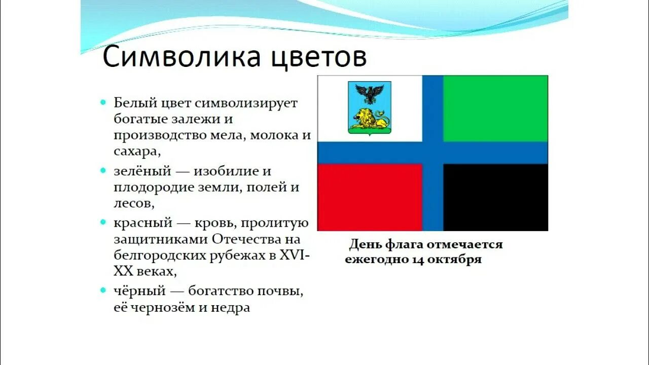 Описание цветов флага. Флаг Белгородской области. История флага Белгородской области. Флаг Белгорода и Белгородской области. Флаг и герб Белгородской области.