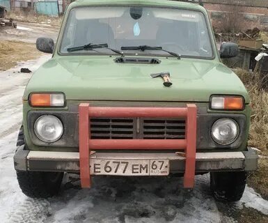Кенгурятник на ниву
