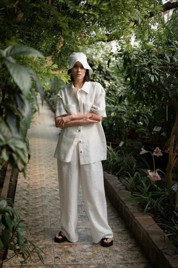 Pure linen одежда. Pure linen одежда из льна. с чем носить льняной костюм. что надеть под льняной костюм. с чем лучше одевать льняной костюм.