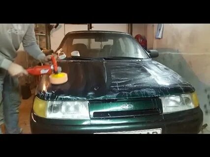 Как правильно полировать автомобиль видео