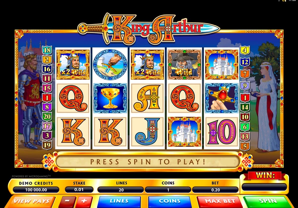 Demo slots games. Игровой автомат короли. Слот King. Microgaming Slots. King's Arthur Slot game.