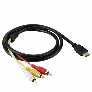 Переходник hdmi на тюльпаны