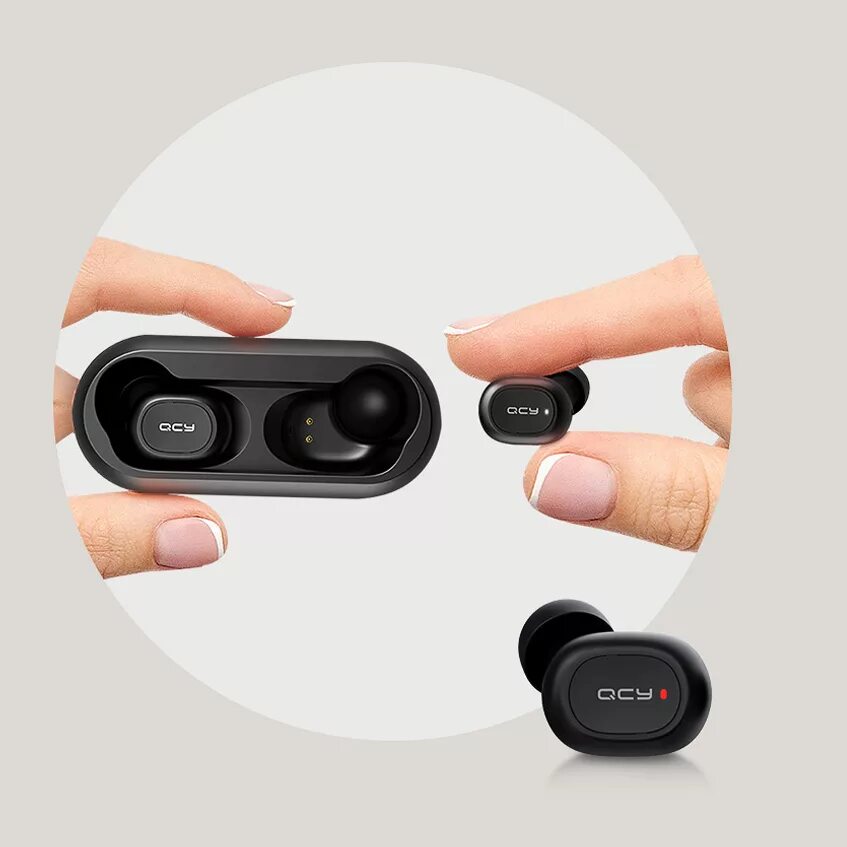 Наушников qcy t1c. Bluetooth наушники QCY t1c. QCY t1c черный TWS Bluetooth. Наушники Xiaomi QCY t1c. Наушники Xiaomi QCY t1c чёрный.