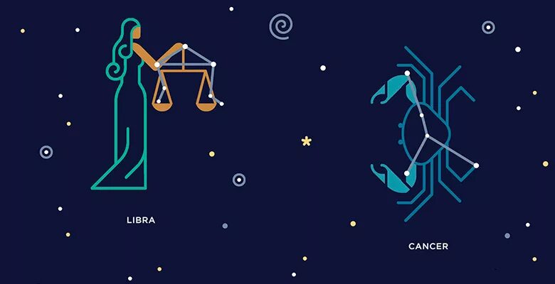 мужчина рак женщина весы