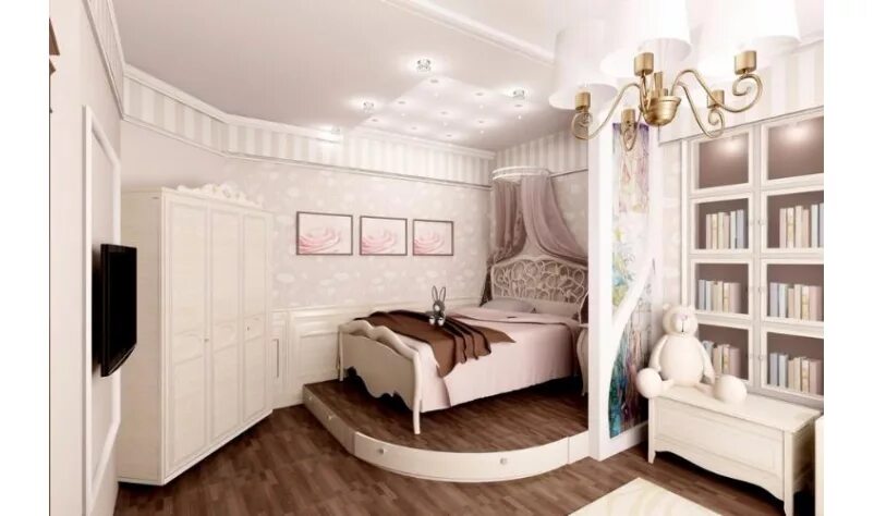 спальня для девочки. комната мамы и дочки. варианты комнаты для девочки. планировка комнаты для двух девочек. спальня совмещенная с детской.