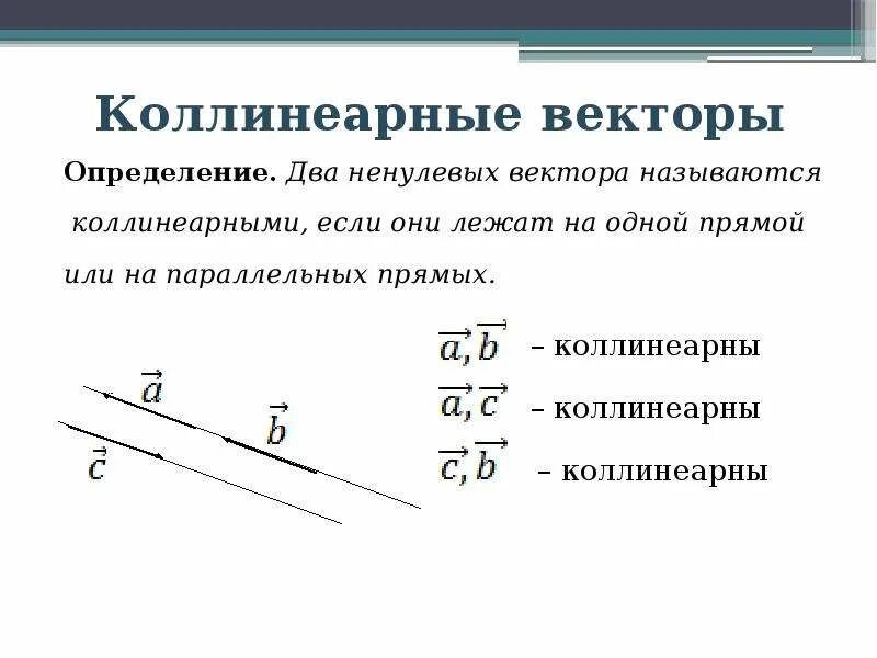 Понятие коллинеарные векторы. Сонаправленные и противоположно направленные векторы. Коллинеалтнве вкуюкторы. Векторы основные понятия. Векторы основные понятия.
