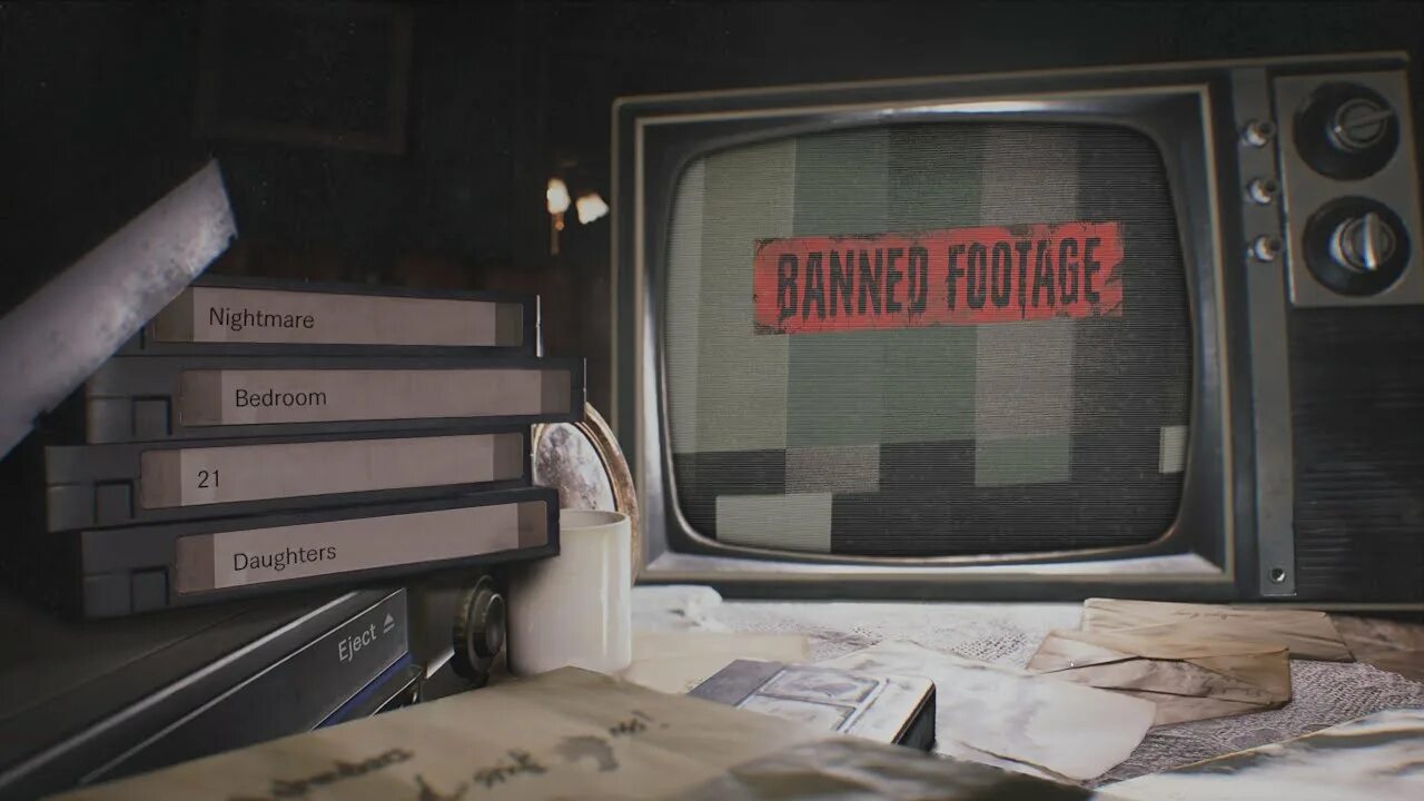 Итан уинтерс resident evil. Resident evil 7 banned. Resident evil 7 banned. Resident evil 7 banned. Bаnned footаge игра.