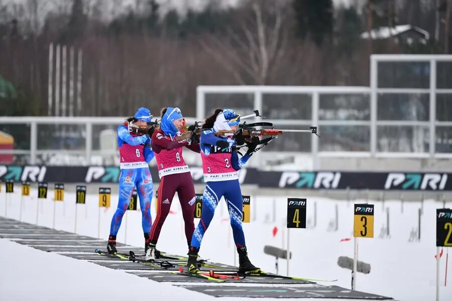 биатлон женщины 5 этап гонка преследование 2024