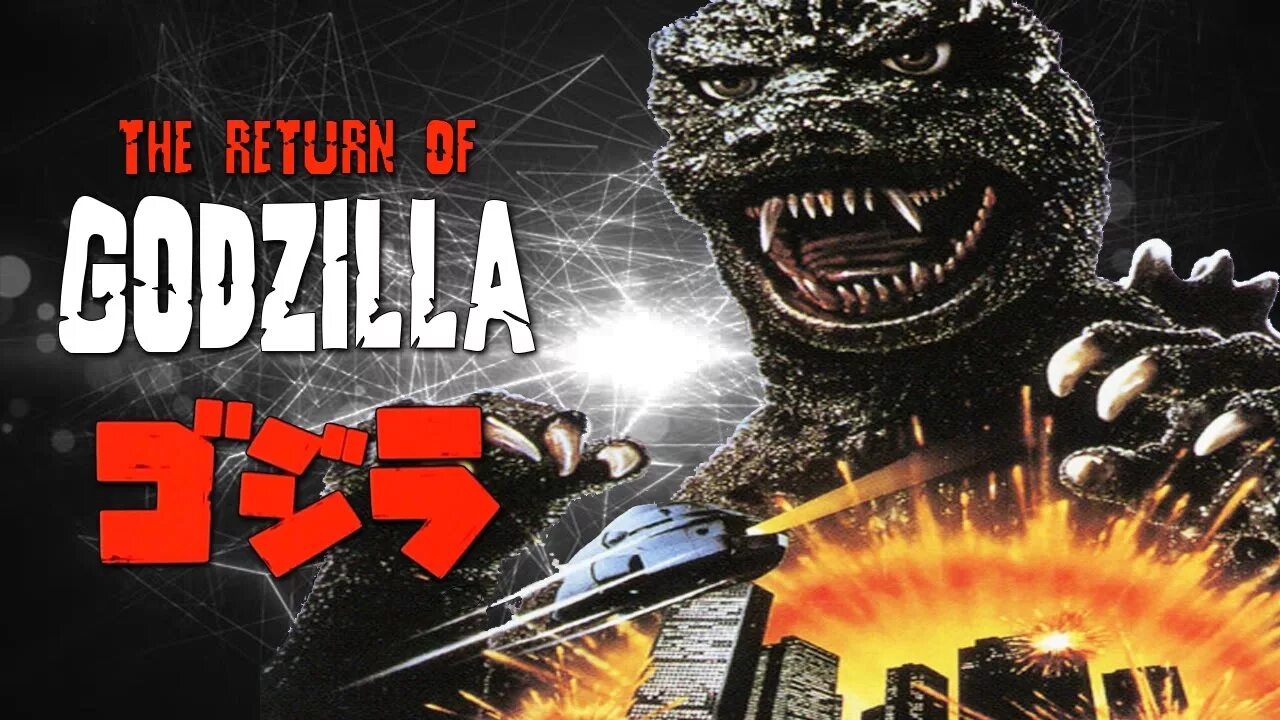 Godzilla full movie. The Return of Godzilla 1984. Годзилла Возвращение 1984. Годзилла Возвращение 1984 Постер.