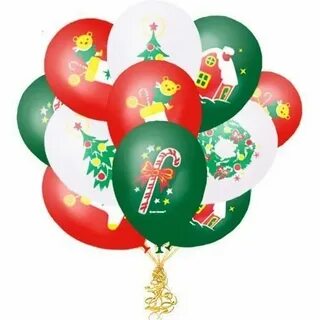 Новогодние воздушные шары