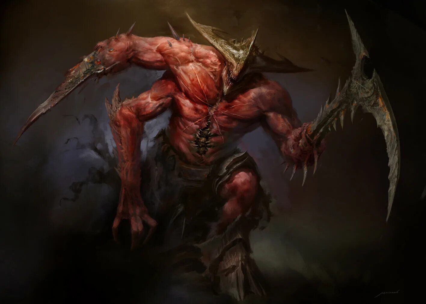 Архидемон астарот. Аластор демон. Монстр демон. Монстр демон. Аластор архидемон.