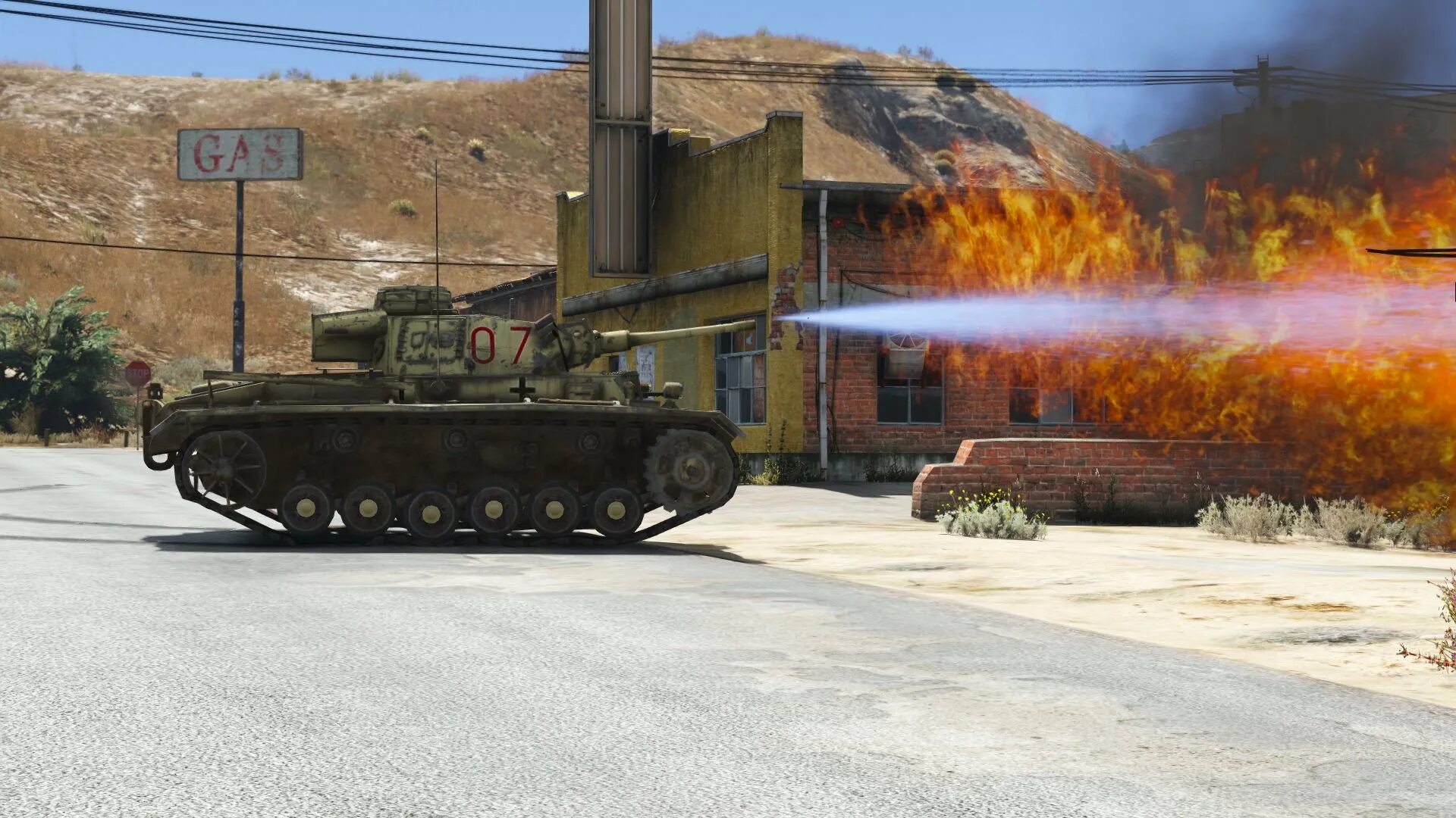 Flammpanzer 3. Grand Theft auto 5 танк. PZ 3 огнеметный. Танковый огнемет.