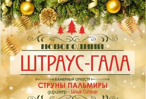 Новогодние концерты в спб