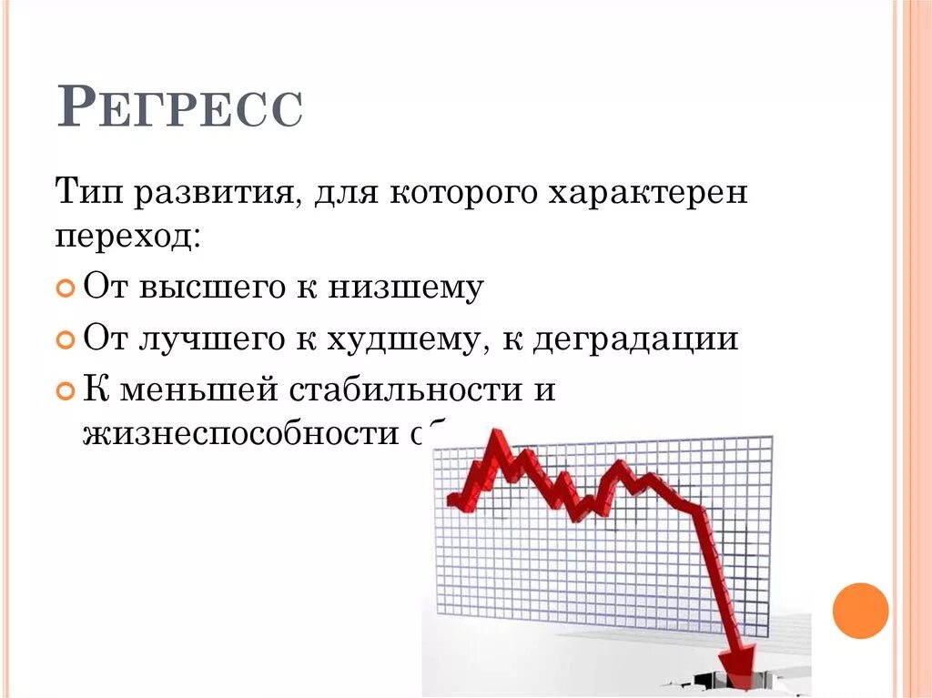 Регресс в прошлую. Регресс. Регресс развития. Регресс общества. Регресс это кратко.