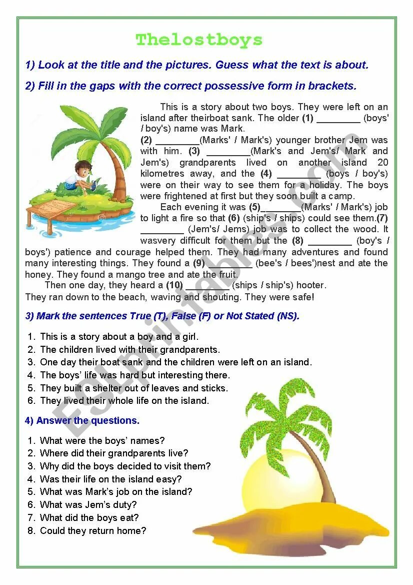 Что такое Lost на английском. Deserted Island Worksheets. The Lost boys текст по английскому. ESL Desert Island Worksheet.