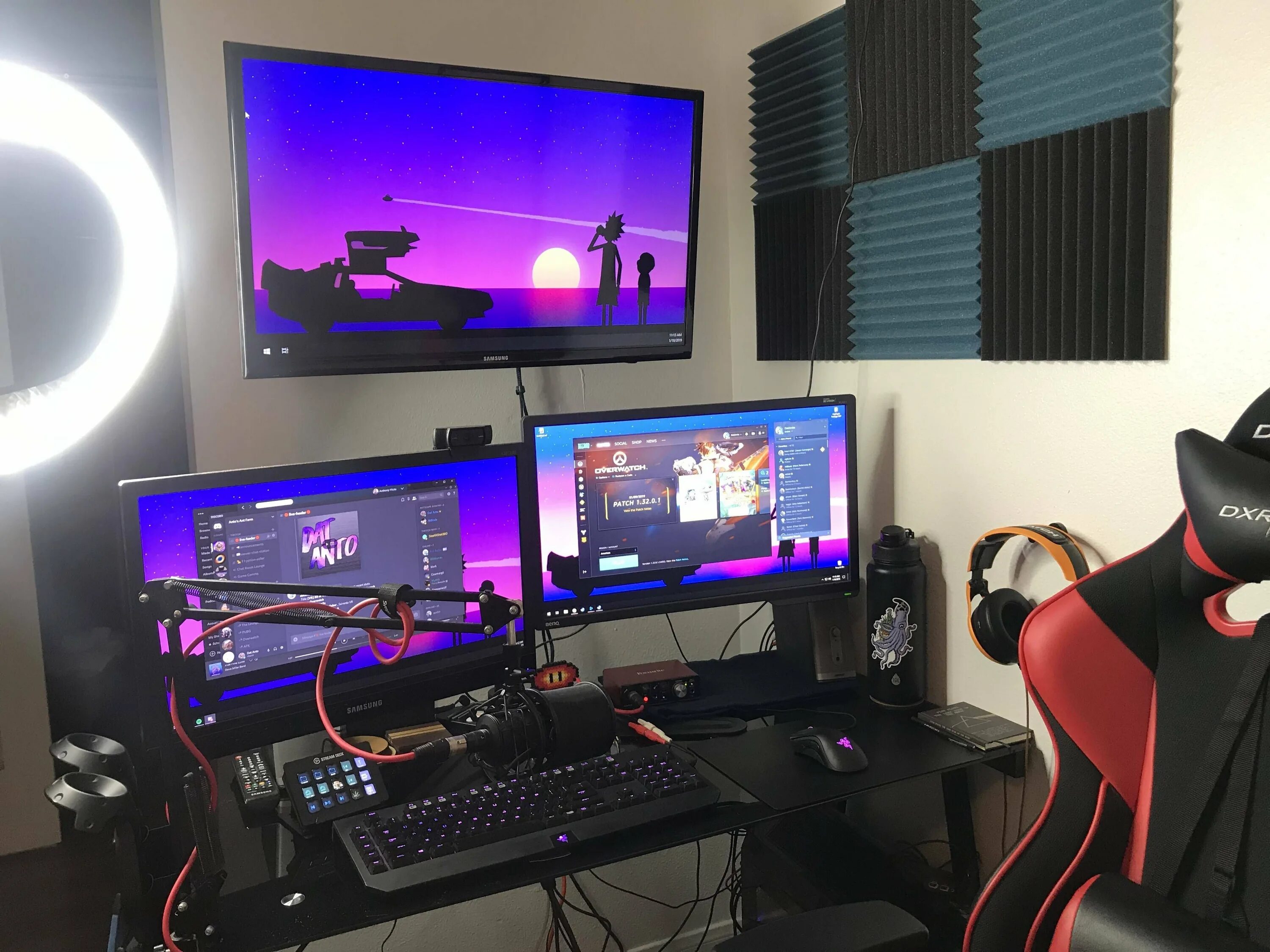 Over setup